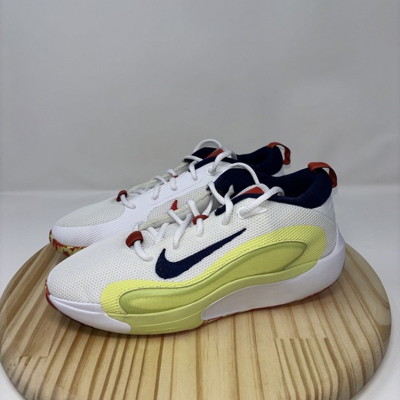 Nike Other - Nike IsoFly GS 'White Limelight Midnight Navy' HJ3866-100 Kids Sz6Y